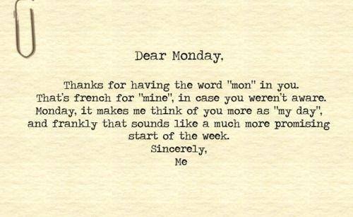 Monday